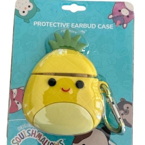 NIB - Squishmallow Earbud Case Apple EarPods 1 & 2 Generation - Picture 1 of 3